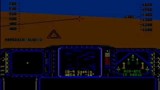 F-117 Night Storm, 1993 г., Sega Mega Drive \ Genesis. Авиасимулятор на "Сеге".