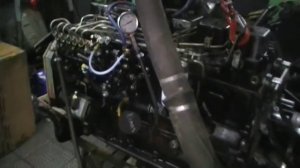 Запуск двигателя Cummins B5.9-С (Дизель, 6 цил. в ряд.,Объем 5.9л., мощ-ть 148 л.с.)