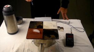 Жидкая теплоизоляция (термокраска) тест.