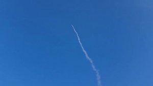 Запуск модели ракеты