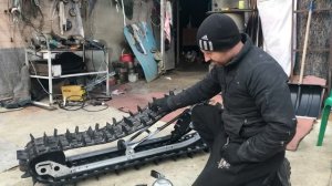 Как я делал Сноубайк ( сборка) 3-серия Impersled65 .Сноубайк. Snowbike.