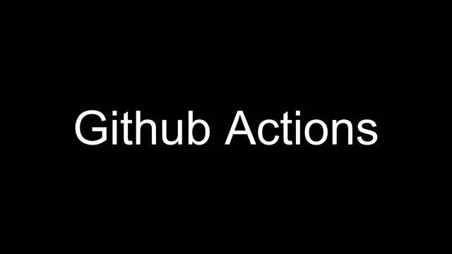 104. CICD with GitHub Actions