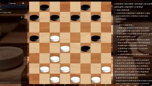 Учимся правильно играть в шашки. Двойной кол.