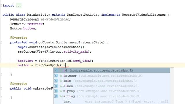 How to Implement Rewarded Video Ad in Android Studio | RewardedAd | Android Coding смотреть онлайн