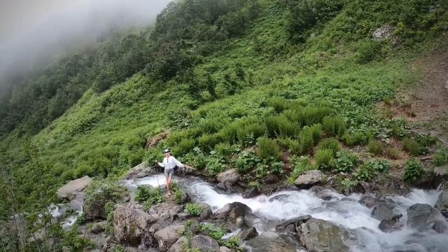 Водопад Поликаря Красная Поляна