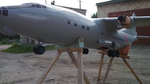 Гонка шасси Ан-12 Модель