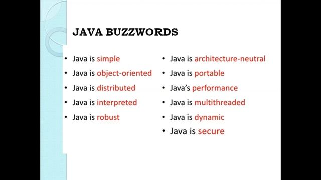 JAVA Introduction