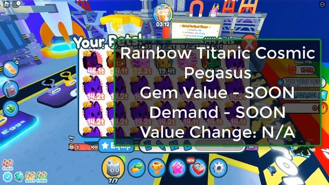 Pet Simulator X Value List | 29 JUL 2023 | Roblox Pet Sim X Yeet a Pet Update Update - Value List смотреть онлайн