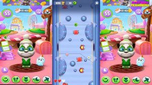 МОЙ ГОВОРЯЩИЙ ТОМ 2 новая ПЕСНЯ #31 Друзья АНЖЕЛА мультик игра для детей My Talking Tom 2