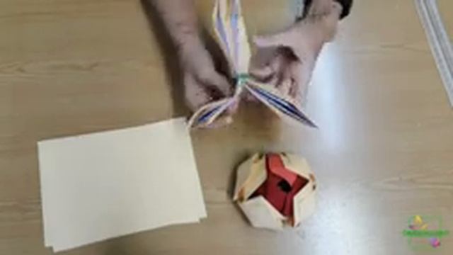 Мастер - класс. Оригами. "Бутон". смотреть онлайн