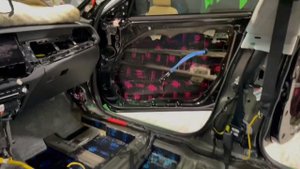 Kia K7 (Киа К7) обзор заводской шумозащиты и установка эффективных шумоизоляционных материалов SGM.
