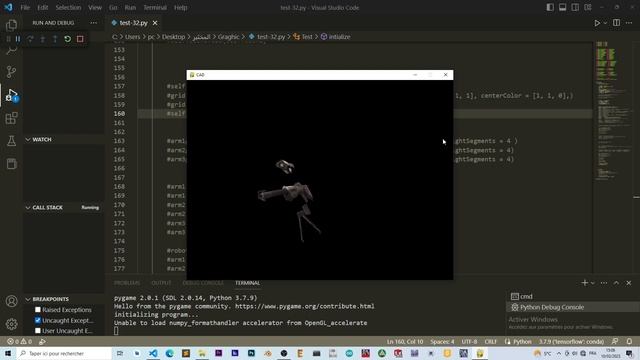 Importing obj file in python pyopengl