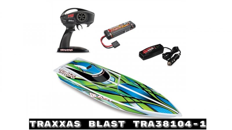 Радиоуправляемый катер TRAXXAS Blast TRA38104-1 / обзор