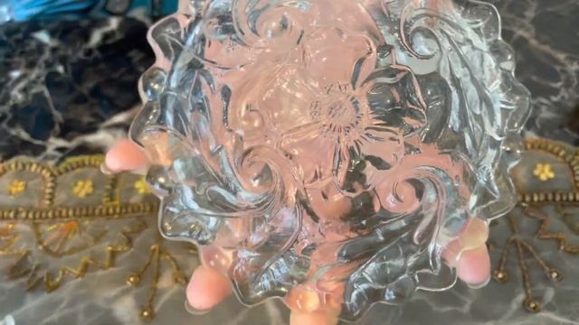 Винтажные стеклянные вазы конфетницы. Покупки, подарки.  Пополнение коллекции. София Голдберг