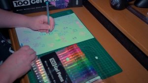 Castle Art Supplies 100 set Gel Pen Review and test