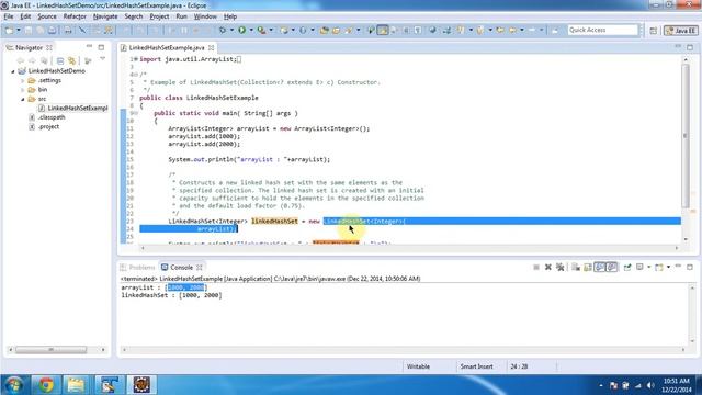 LinkedHashSet constructor which accepts Collection | Java Collection Framework смотреть онлайн