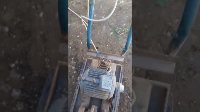 Виброплита самодельная