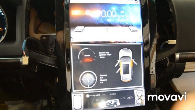 ЛендКрузер 200, установка тесла головного устройства!