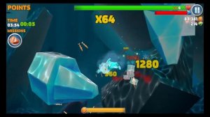 SHARKELEON vs MEGALODON, ALAN, LEO, MOBY DICK, BIG DADDY, MR. SNAPPY (HUNGRY SHARK EVOLUTION)
