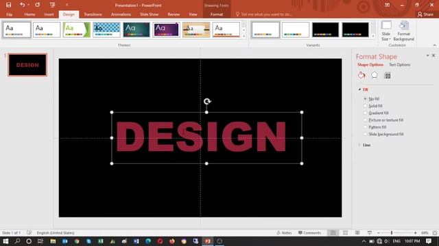 Particles Text Effect Animation in Microsoft PowerPoint a step-by-step tutorial 2023 смотреть онлайн