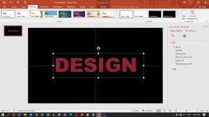 Particles Text Effect Animation in Microsoft PowerPoint a step-by-step tutorial 2023