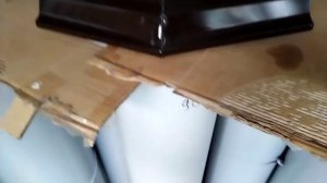 Жестяные работы .Угол из фигурного желоба желоба. На фальц.