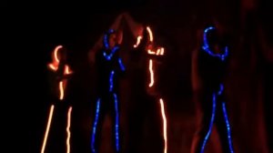 #thatPOWER Танец в светодиодных костюмах