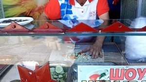 Такого приготовления шаурмы я еще не видела!