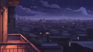 Lofi Rain in the Night City - Rainy Lofi Hip Hop Mix