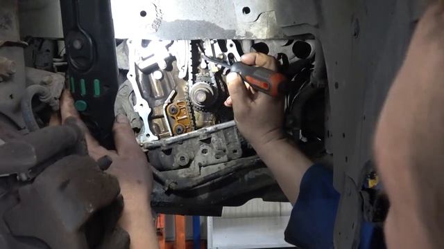 Honda CR-V | Замена цепи K24 | Ошибка P0341 смотреть онлайн