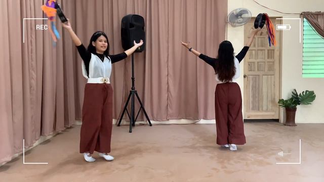 Tambourine Dance Steps | Group G (Praise) | Part 2 смотреть онлайн