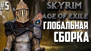 СБОРКА С КУЧЕЙ НОВЫХ БОССОВ ЛОКАЦИИ И ДРУГОГО. SKYRIM AGE OF EXILE #5