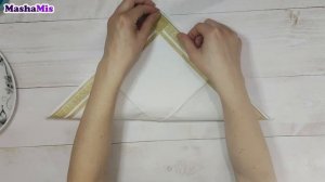 Как красиво сложить салфетки/сервировка стола