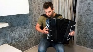 Баян "былина", песня о далёкой родине