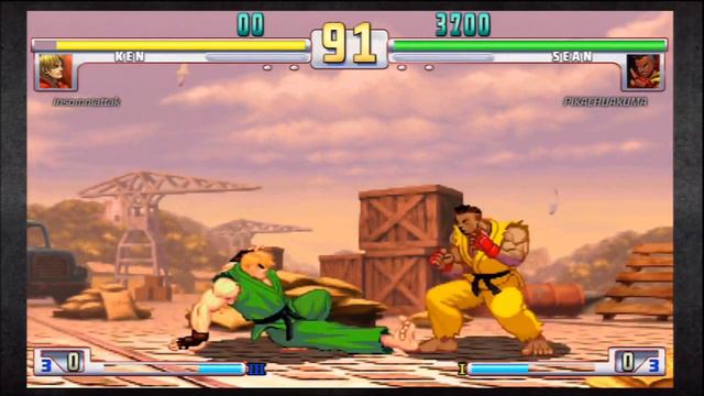 Street Fighter III 3rd Strike Online Edition " Random Select #13 Ranked Matches On Xbox 360 "