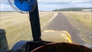 Уборочка и полевые испытания дт 75 на колёсах!