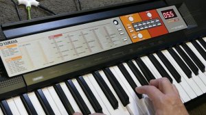 Yamaha PSR-F50 home keyboard review