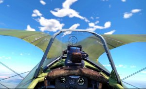 Бой на советском истребителе И-153 М-62 "Чайка" в локации Сталинград, War Thunder.