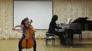 А.Нельк "Концертино", Плутахина Варвара, 4 класс, виолончель.