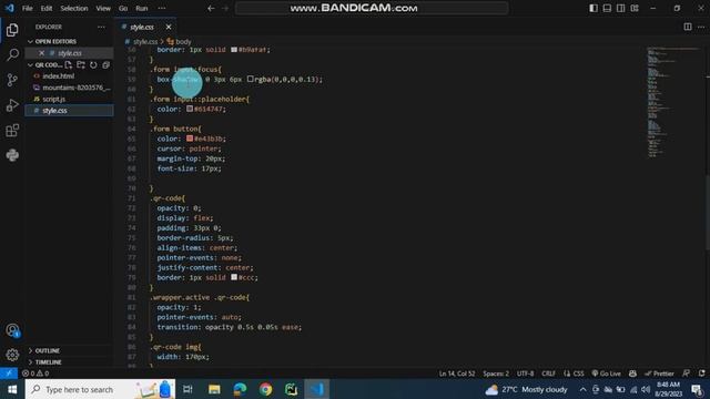 QR Code Generator Using Html, CSS and JavaScript || how to make a QR Code generator project