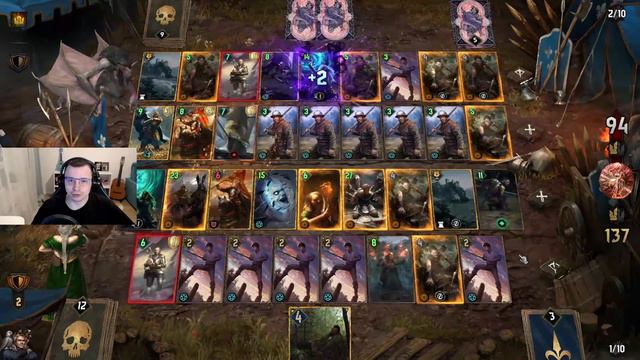 Север на щитах с золотым накером (Стена щитов). Апрель 2022г. Гайд + бои. Патч 10.4 смотреть онлайн