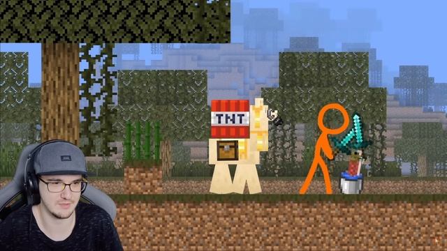 Анимация vs. МАЙНКРАФТ ► ВЕДЬМА - Ep 21 ( Animation vs. Minecraft ) The Witch | Реакция смотреть онлайн