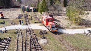 УЖД: Разные тепловозы в музее Лавассааре 2 / Different narrow gauge locomotives