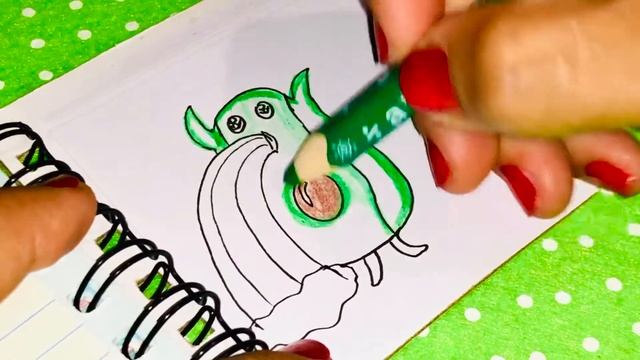 Как нарисовать милое, радужное АВОКАДО/радуга/ просто рисуем/легко нарисовать. смотреть онлайн