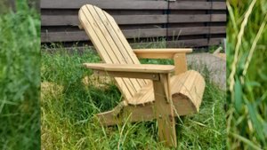 Делаем складное кресло Адирондак (часть 2) Making the Adirondack Folding Chair (Part 2)