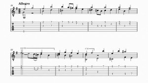 Silvius Leopold Weiss - Fantasie - Tab