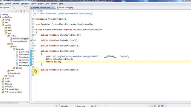 Tự học Zend Framework - Bài 77 Sử dụng Segment Router - Phần 2