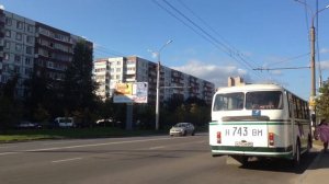 Автобус Лаз 695Н в Великом Новгороде