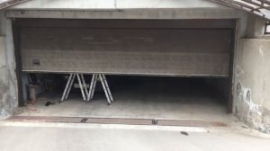 Восстановление секционных ворот после обрыва троса