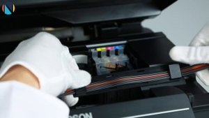 Установка СНПЧ на бесчиповый Epson XP-342